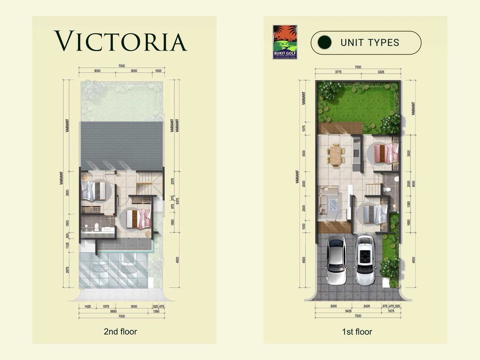Denah Tipe Victoria